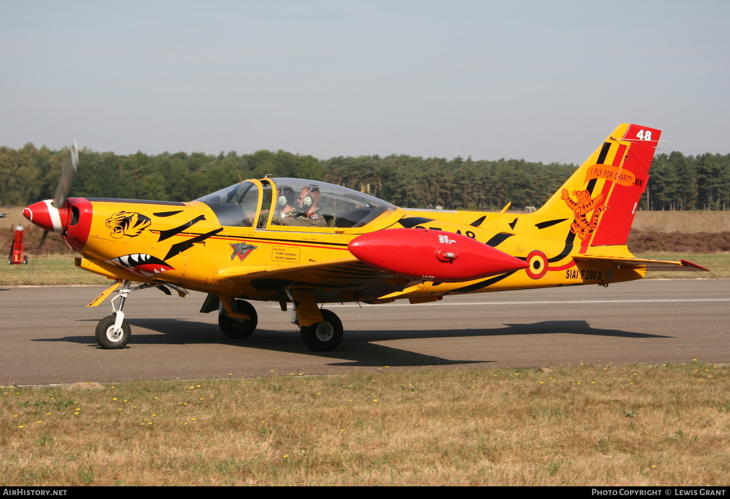 Aircraft Photo of ST-48 | SIAI-Marchetti SF-260D | Belgium - Air Force | AirHistory.net #290961