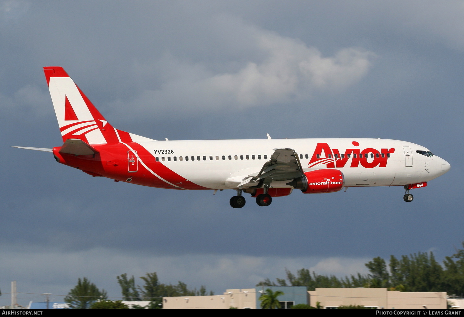 Aircraft Photo of YV2928 | Boeing 737-401 | Avior Airlines | AirHistory.net #290962