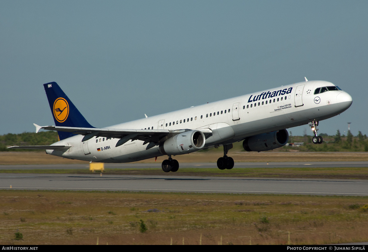 Aircraft Photo of D-AIRH | Airbus A321-131 | Lufthansa | AirHistory.net #290970