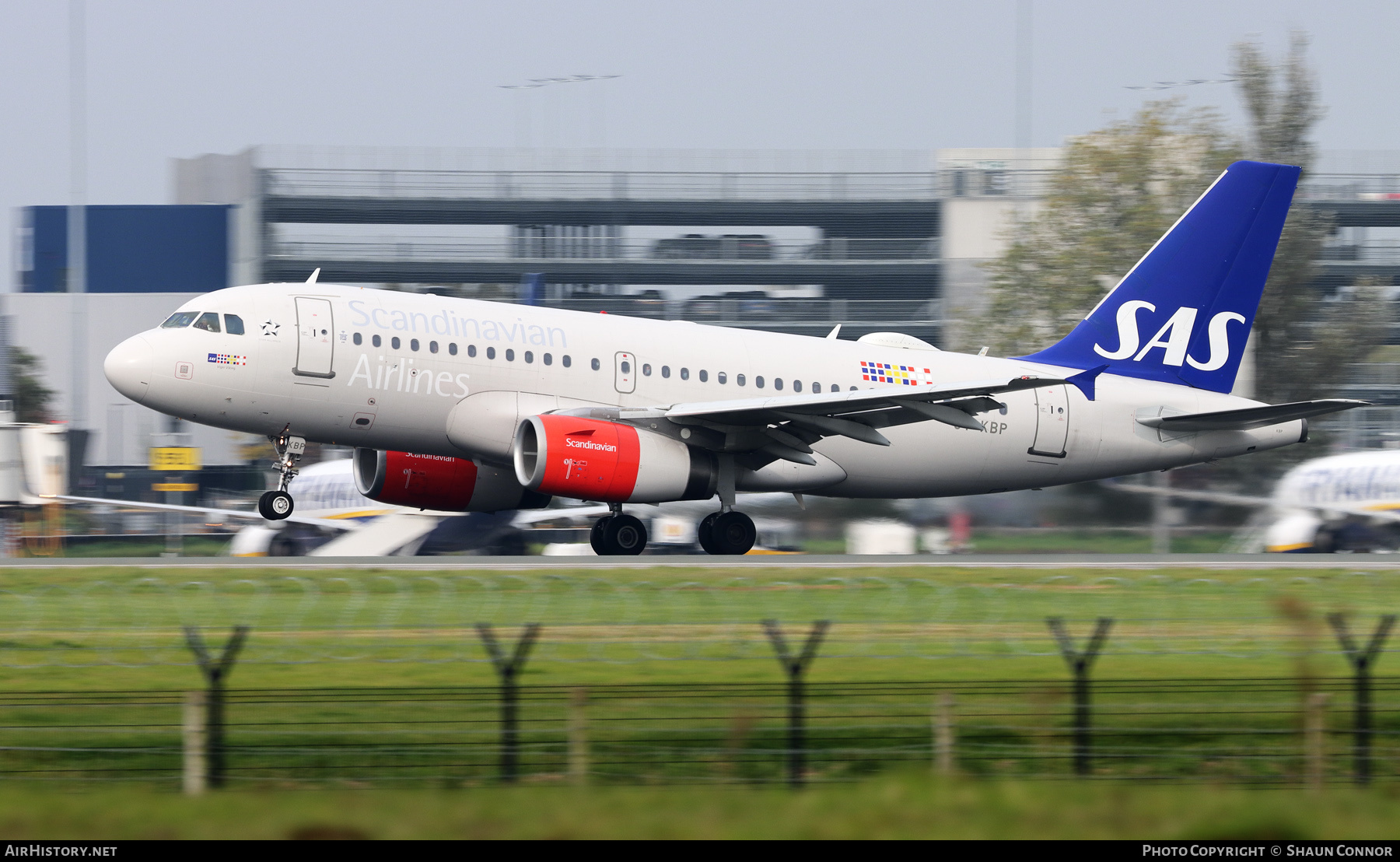 Aircraft Photo of OY-KBP | Airbus A319-132 | Scandinavian Airlines - SAS | AirHistory.net #290975