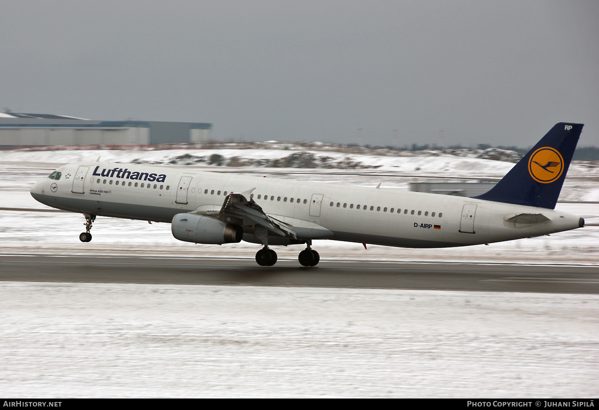 Aircraft Photo of D-AIRP | Airbus A321-131 | Lufthansa | AirHistory.net #290978