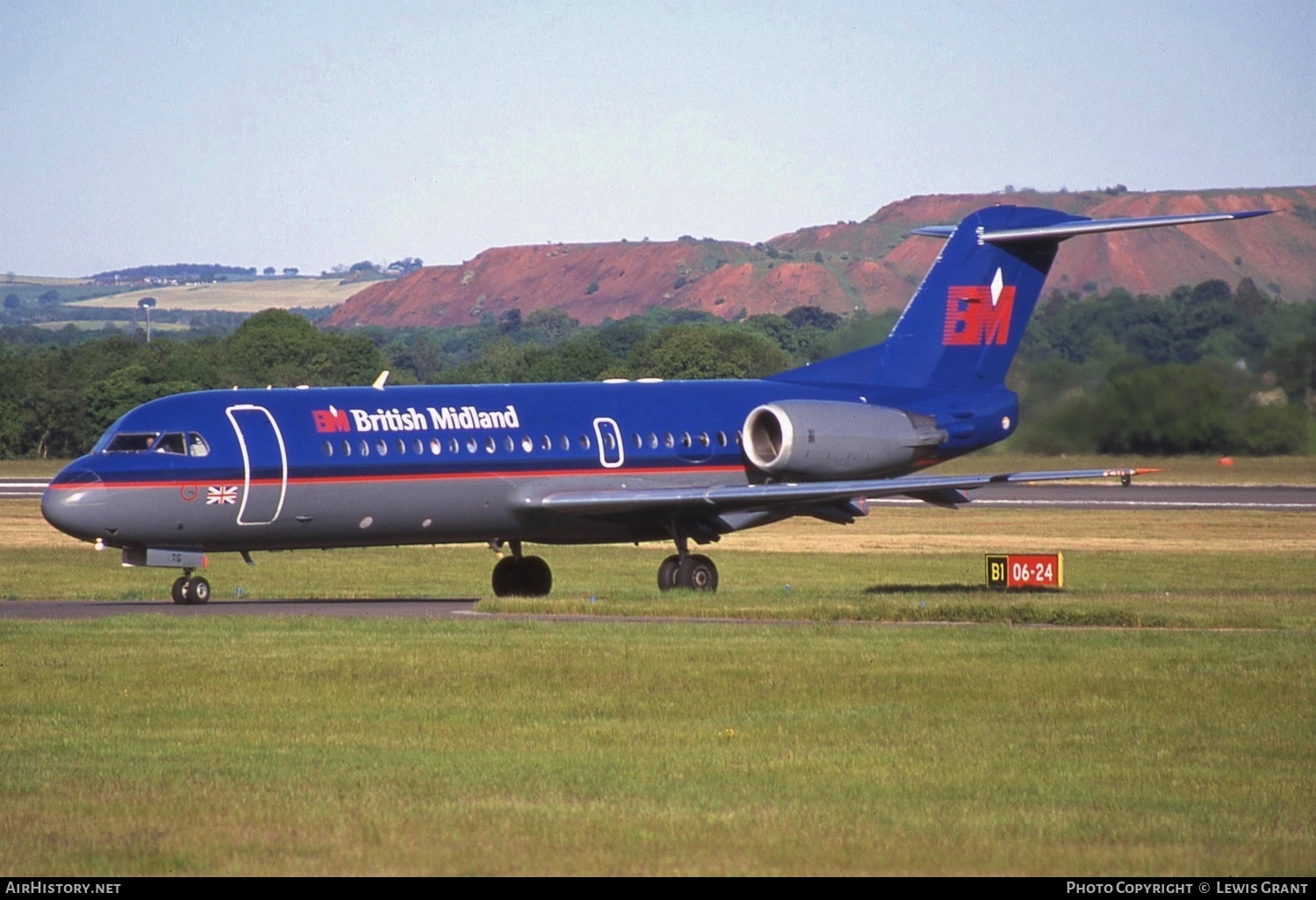 Aircraft Photo of G-BVTG | Fokker 70 (F28-0070) | British Midland Airways - BMA | AirHistory.net #290983