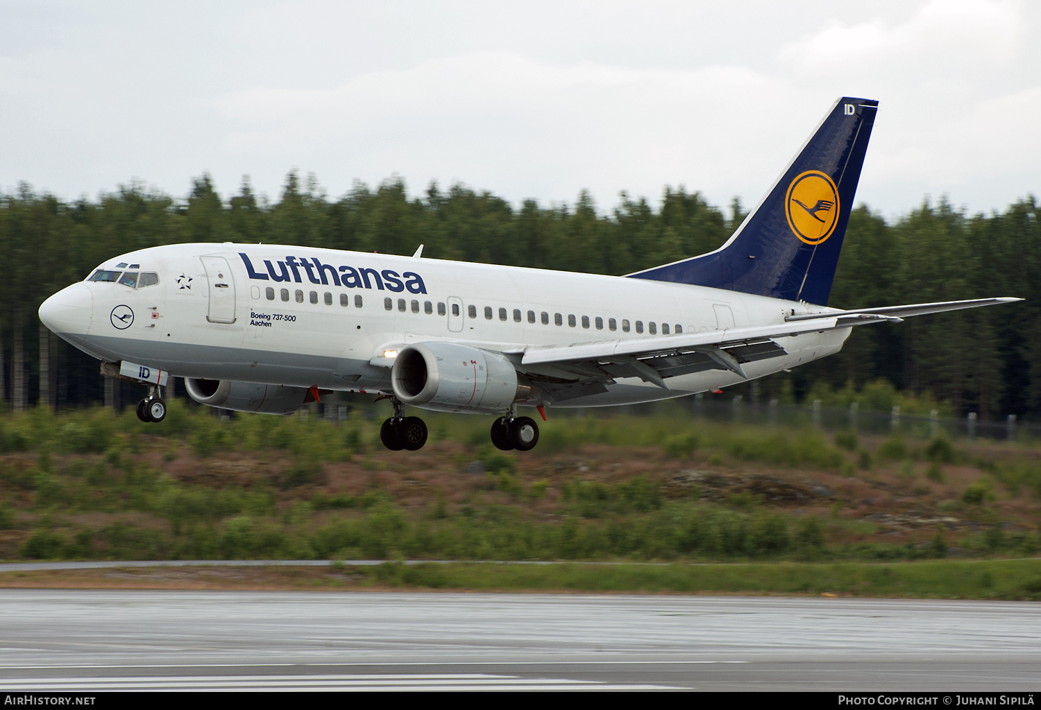 Aircraft Photo of D-ABID | Boeing 737-530 | Lufthansa | AirHistory.net #290989