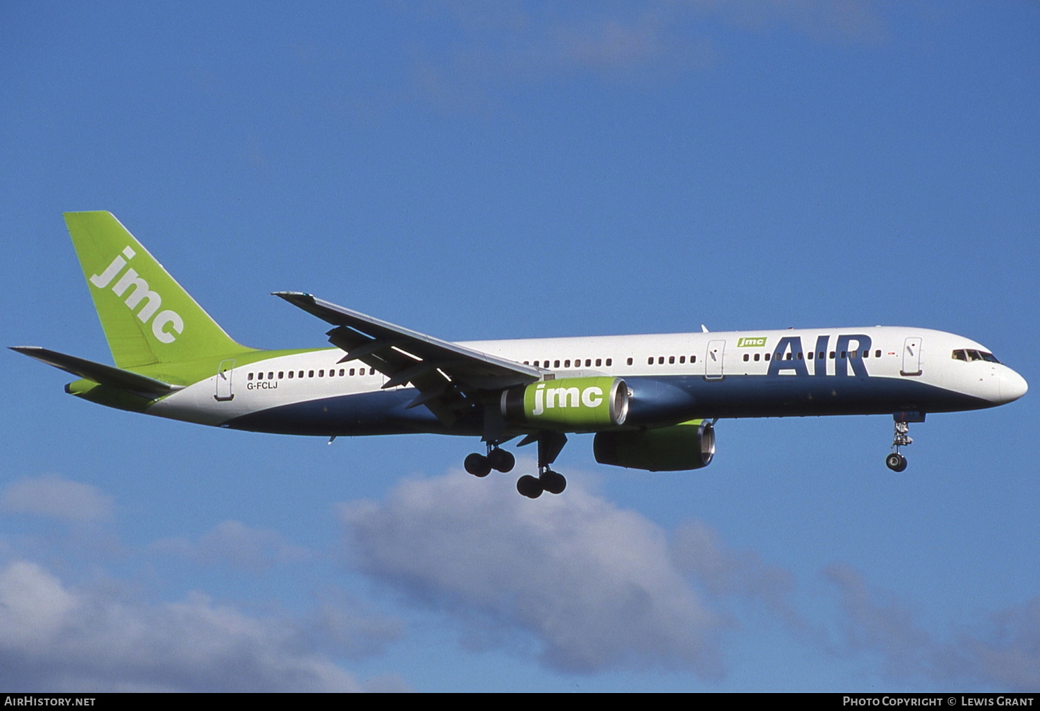 Aircraft Photo of G-FCLJ | Boeing 757-2Y0 | JMC Air | AirHistory.net #290993