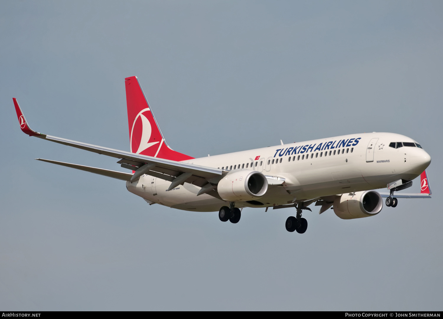 Aircraft Photo of TC-JVH | Boeing 737-8F2 | Turkish Airlines | AirHistory.net #291013