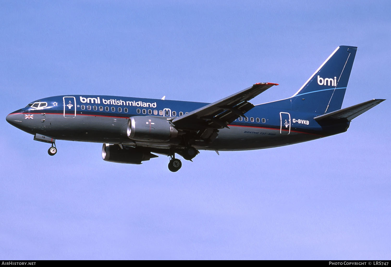 Aircraft Photo of G-BVKB | Boeing 737-59D | BMI - British Midland International | AirHistory.net #291026