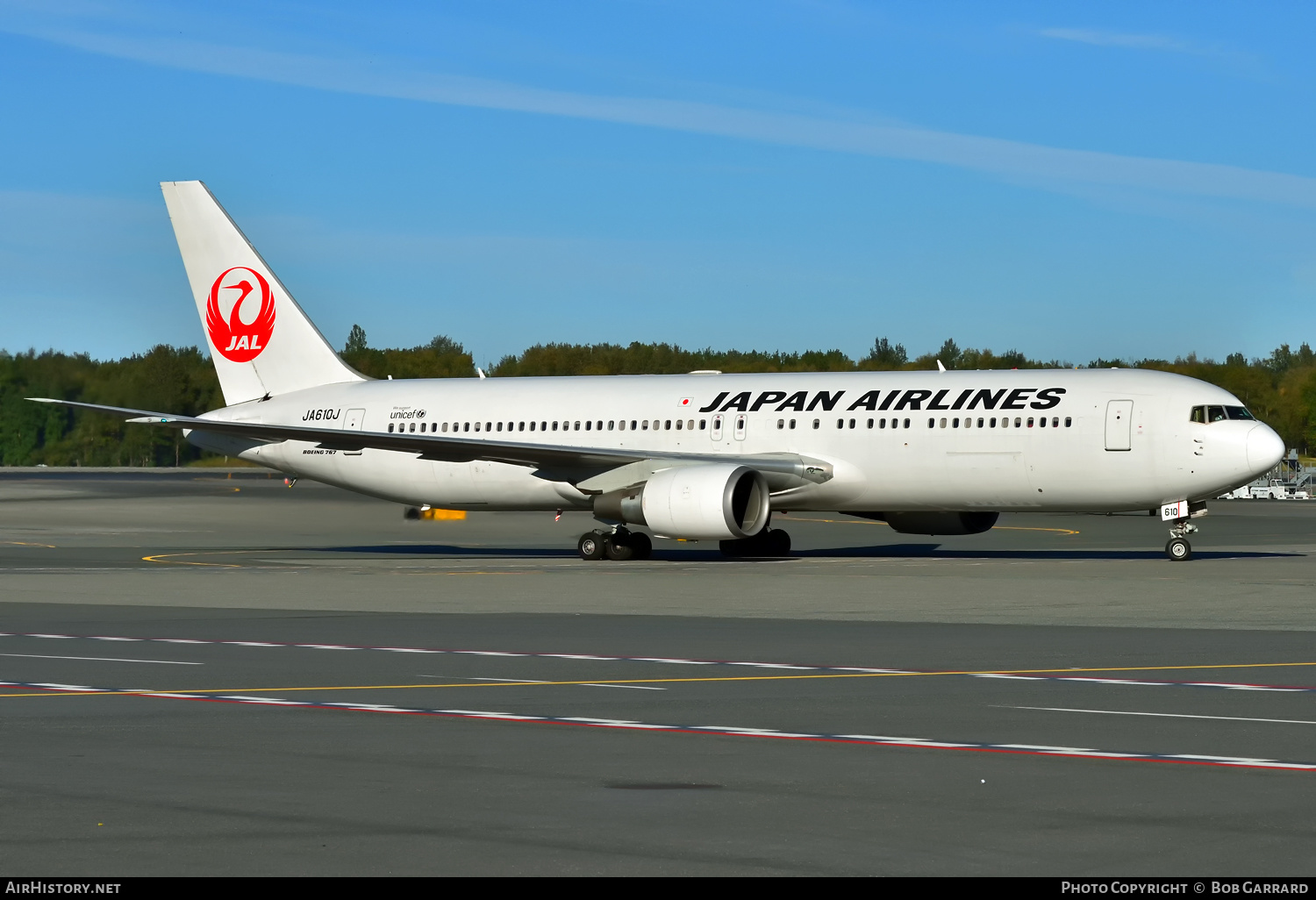 Aircraft Photo of JA610J | Boeing 767-346/ER | Japan Airlines - JAL | AirHistory.net #291031