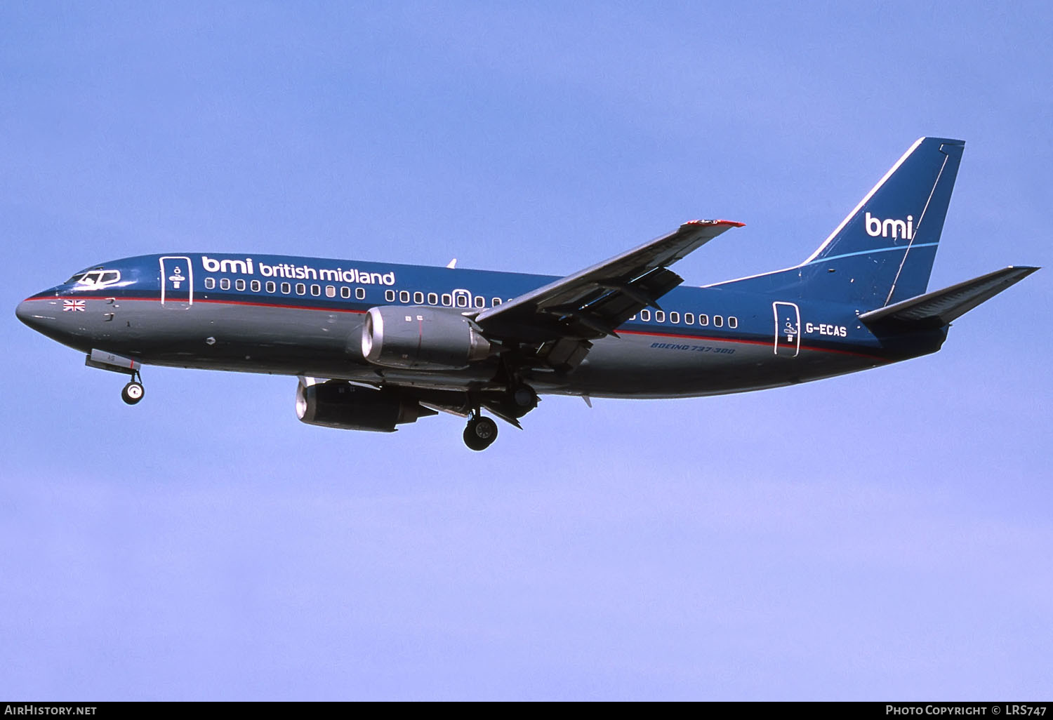 Aircraft Photo of G-ECAS | Boeing 737-36N | BMI - British Midland International | AirHistory.net #291052