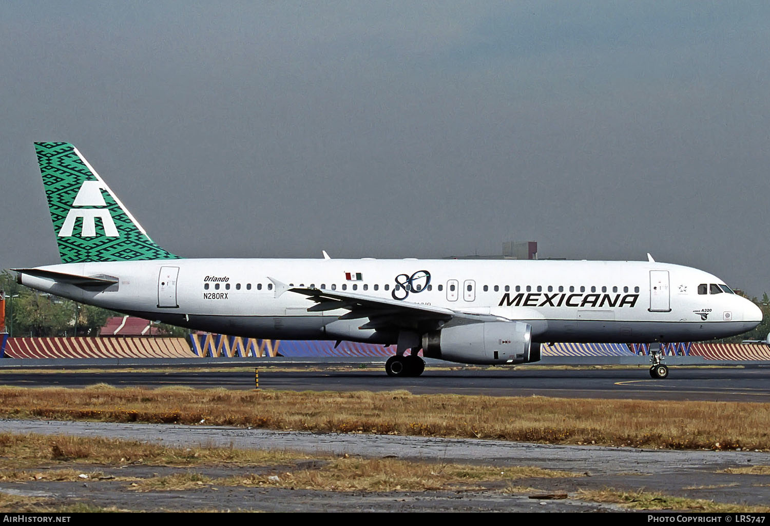 Aircraft Photo of N280RX | Airbus A320-231 | Mexicana | AirHistory.net #291054