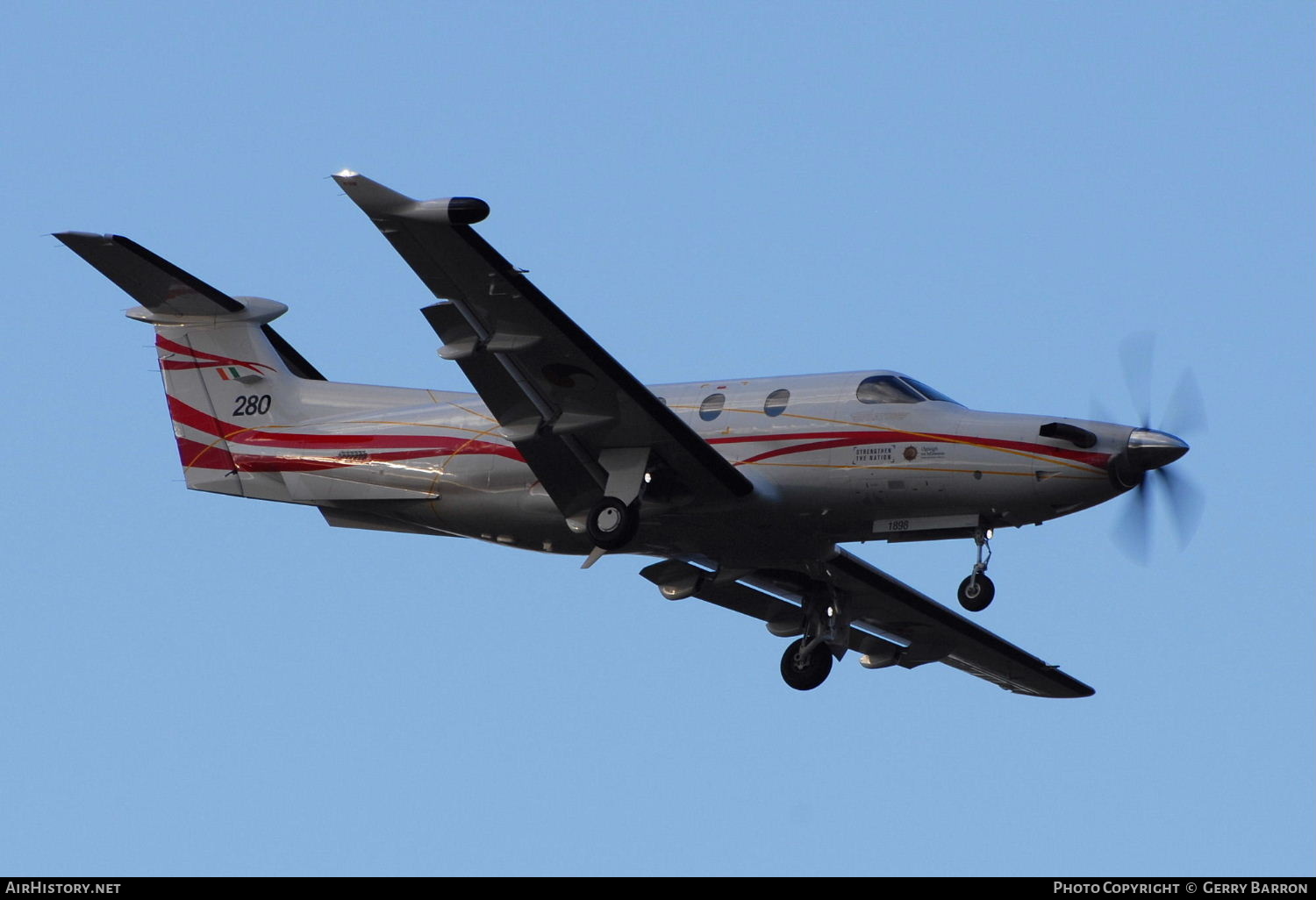 Aircraft Photo of 280 | Pilatus PC-12NG (PC-12/47E) | Ireland - Air Force | AirHistory.net #291059