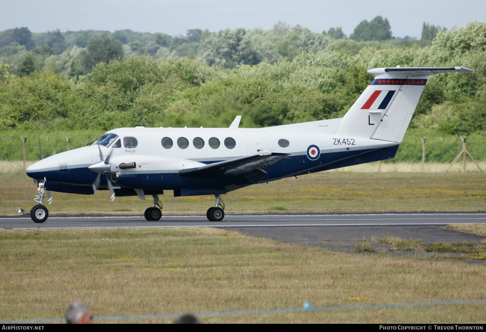 Aircraft Photo of ZK452 | Raytheon B200 King Air | UK - Air Force | AirHistory.net #291064