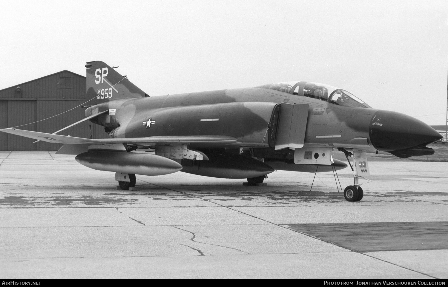 Aircraft Photo of 64-0959 / AF64-959 | McDonnell F-4D Phantom II | USA - Air Force | AirHistory.net #291065