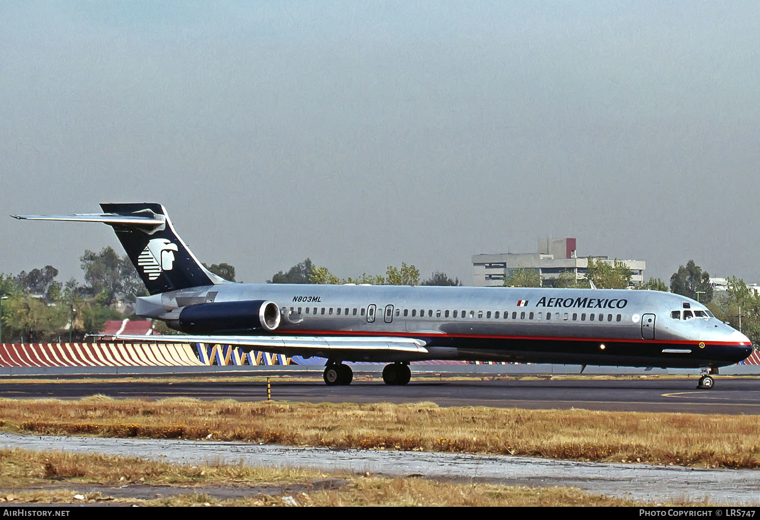 Aircraft Photo of N803ML | McDonnell Douglas MD-87 (DC-9-87) | AeroMéxico | AirHistory.net #291068