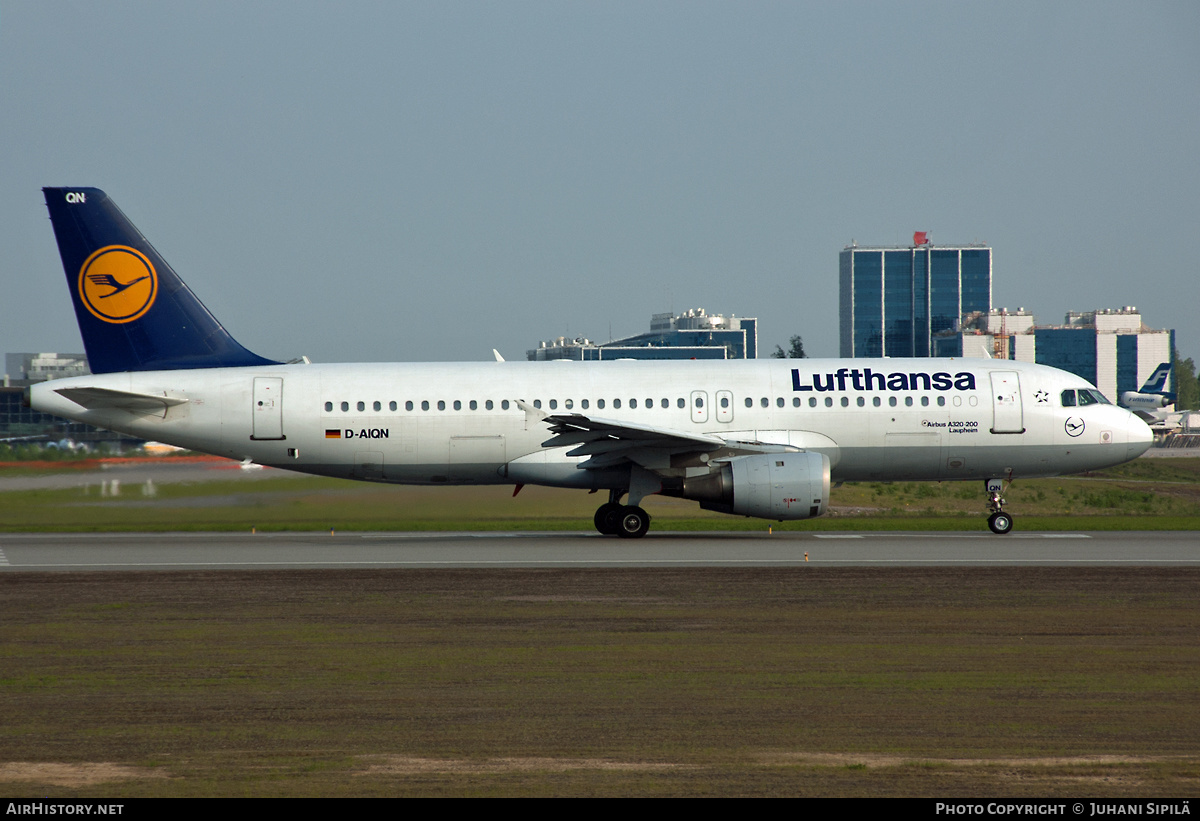 Aircraft Photo of D-AIQN | Airbus A320-211 | Lufthansa | AirHistory.net #291074