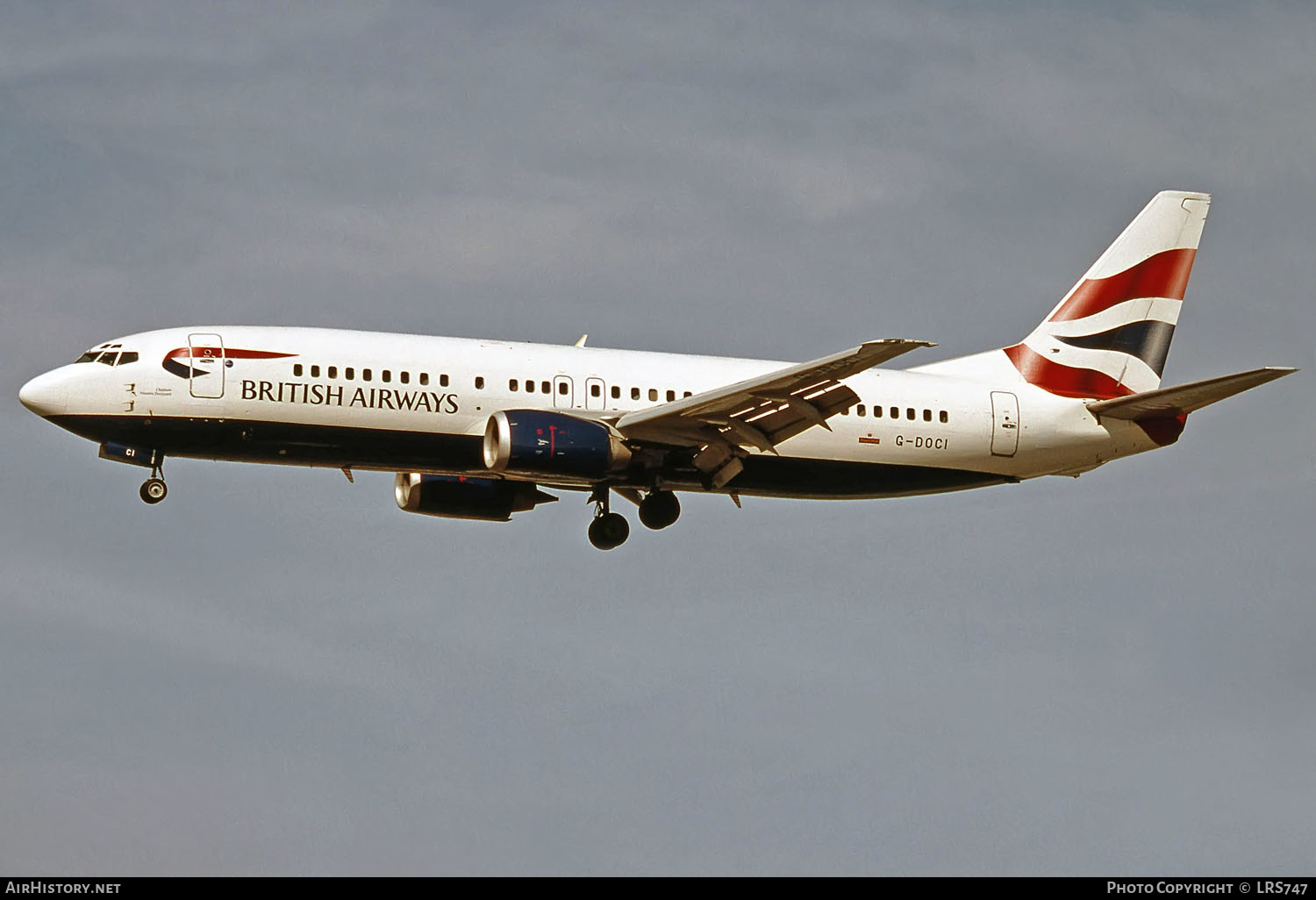 Aircraft Photo of G-DOCI | Boeing 737-436 | British Airways | AirHistory.net #291084