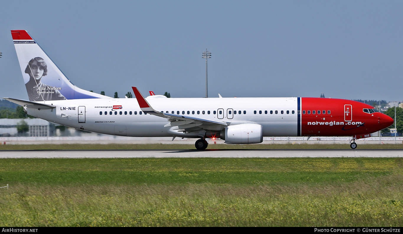Aircraft Photo of LN-NIE | Boeing 737-8JP | Norwegian | AirHistory.net #291099