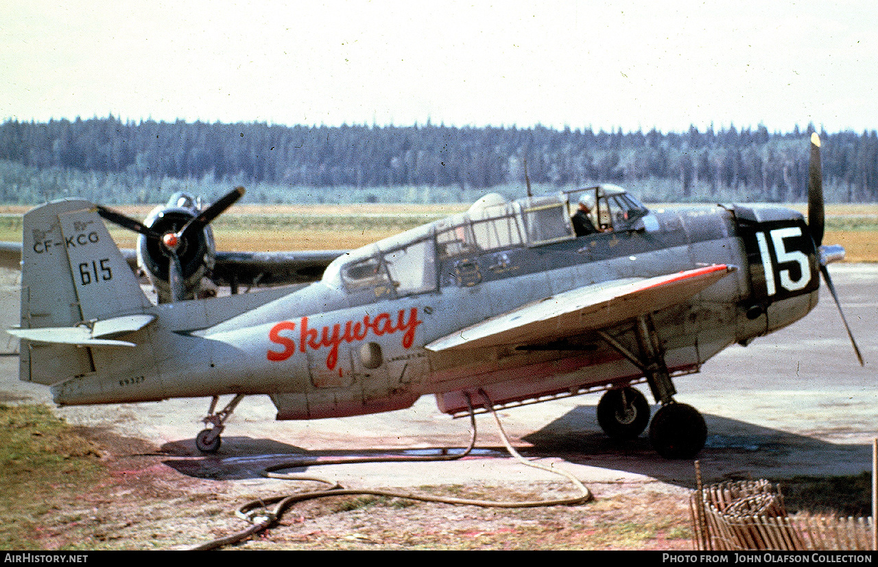 Aircraft Photo of CF-KCG | Grumman TBM-3/AT Avenger | Skyway Air Service | AirHistory.net #291101