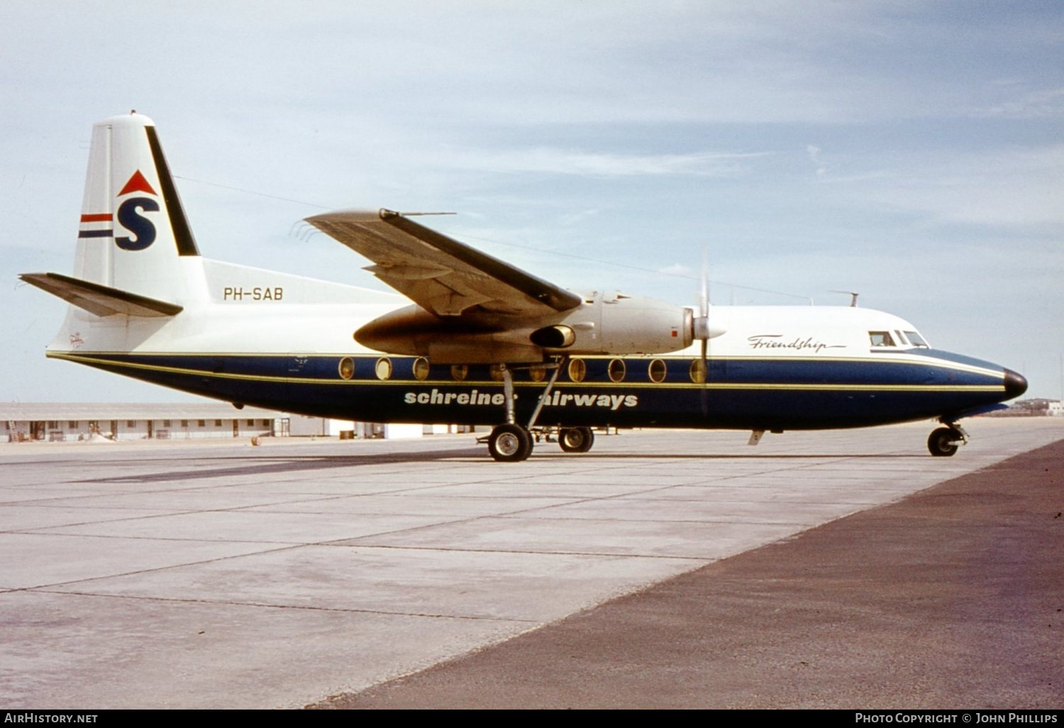 Aircraft Photo of PH-SAB | Fokker F27-200 Friendship | Schreiner Airways | AirHistory.net #291102