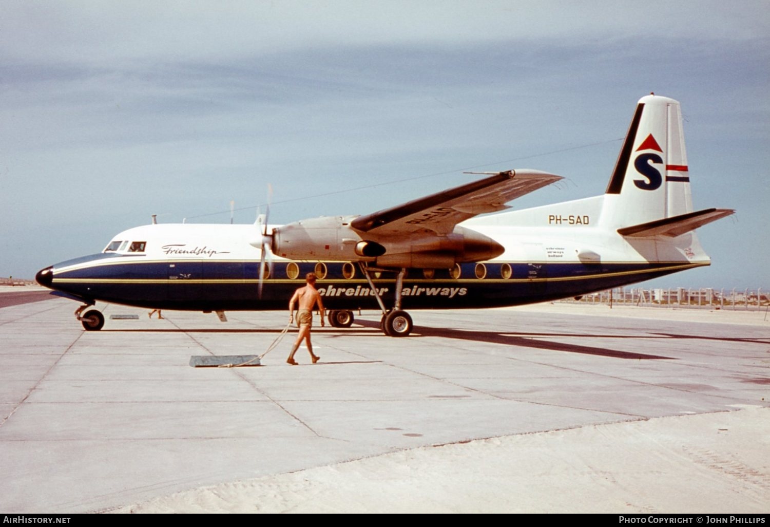 Aircraft Photo of PH-SAD | Fokker F27-200 Friendship | Schreiner Airways | AirHistory.net #291103