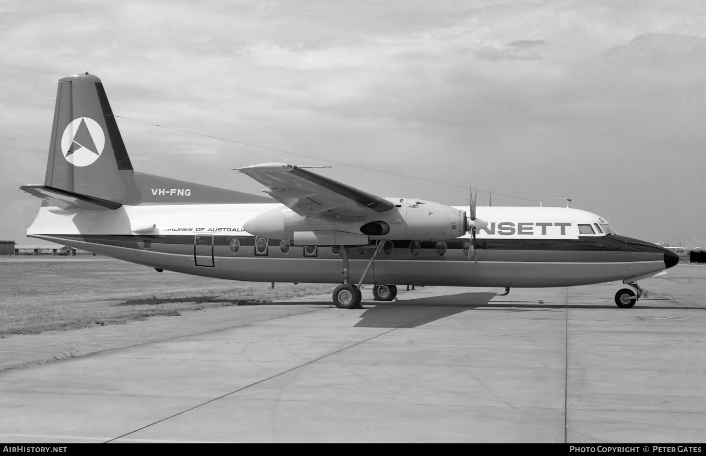 Aircraft Photo of VH-FNG | Fokker F27-200 Friendship | Ansett | AirHistory.net #291116