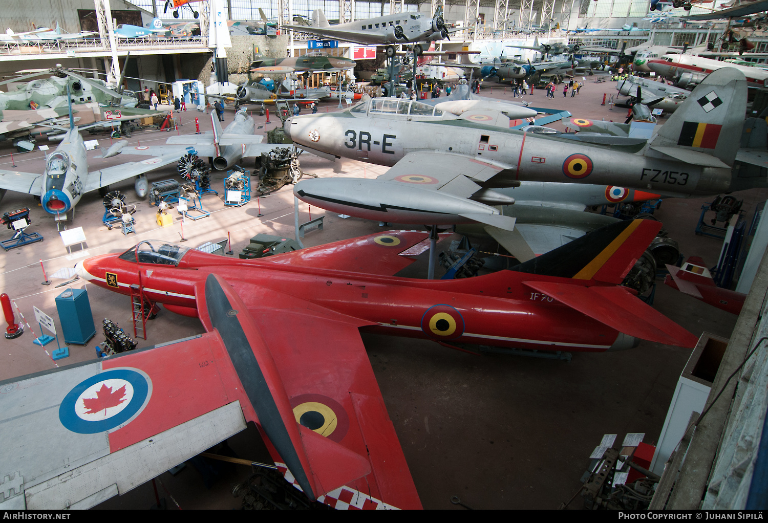 Aircraft Photo of IF70 | Hawker Hunter F4 | Belgium - Air Force | AirHistory.net #291139