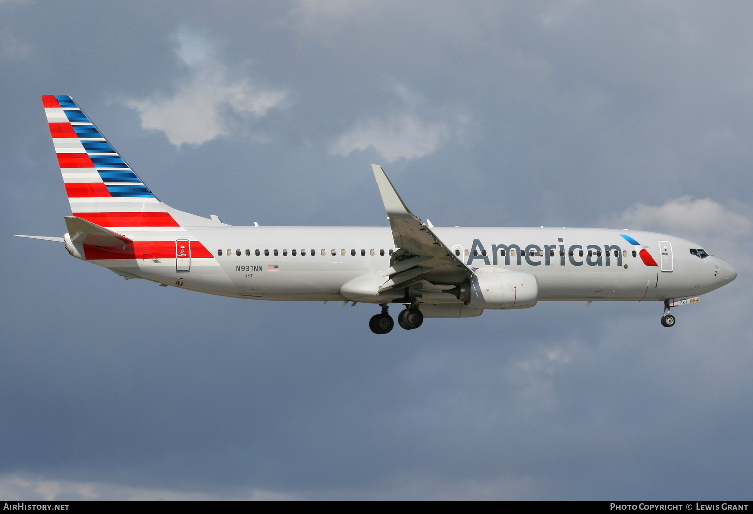 Aircraft Photo of N931NN | Boeing 737-823 | American Airlines | AirHistory.net #291143
