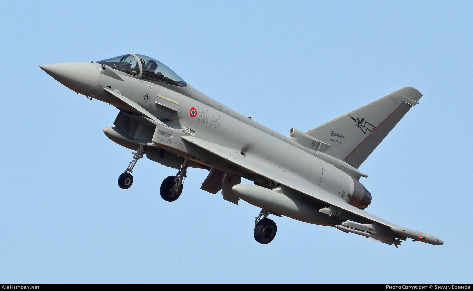 Aircraft Photo of MM7353 | Eurofighter F-2000A Typhoon | Italy - Air Force | AirHistory.net #291159