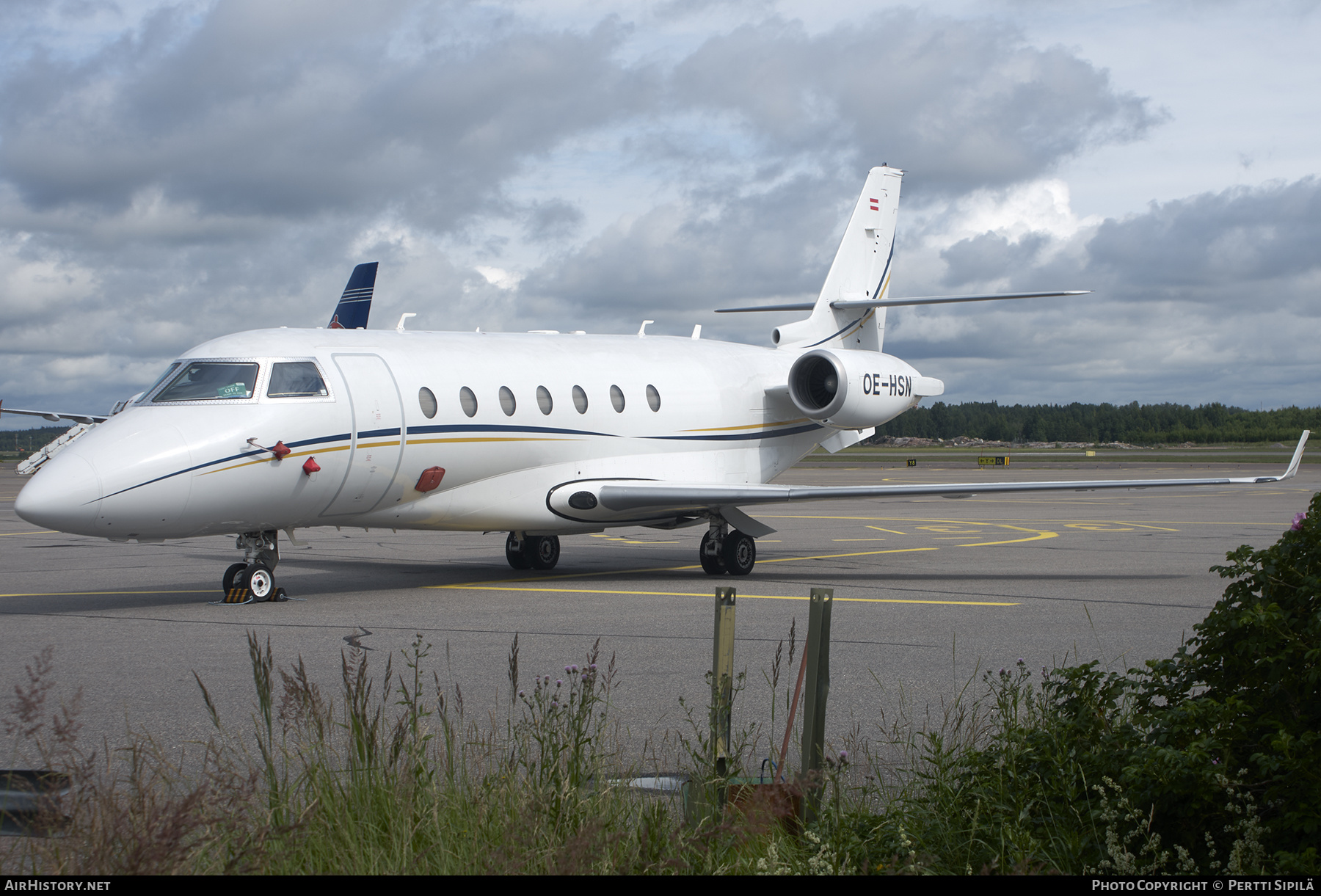 Aircraft Photo of OE-HSN | Israel Aircraft Industries Gulfstream G200 | AirHistory.net #291170