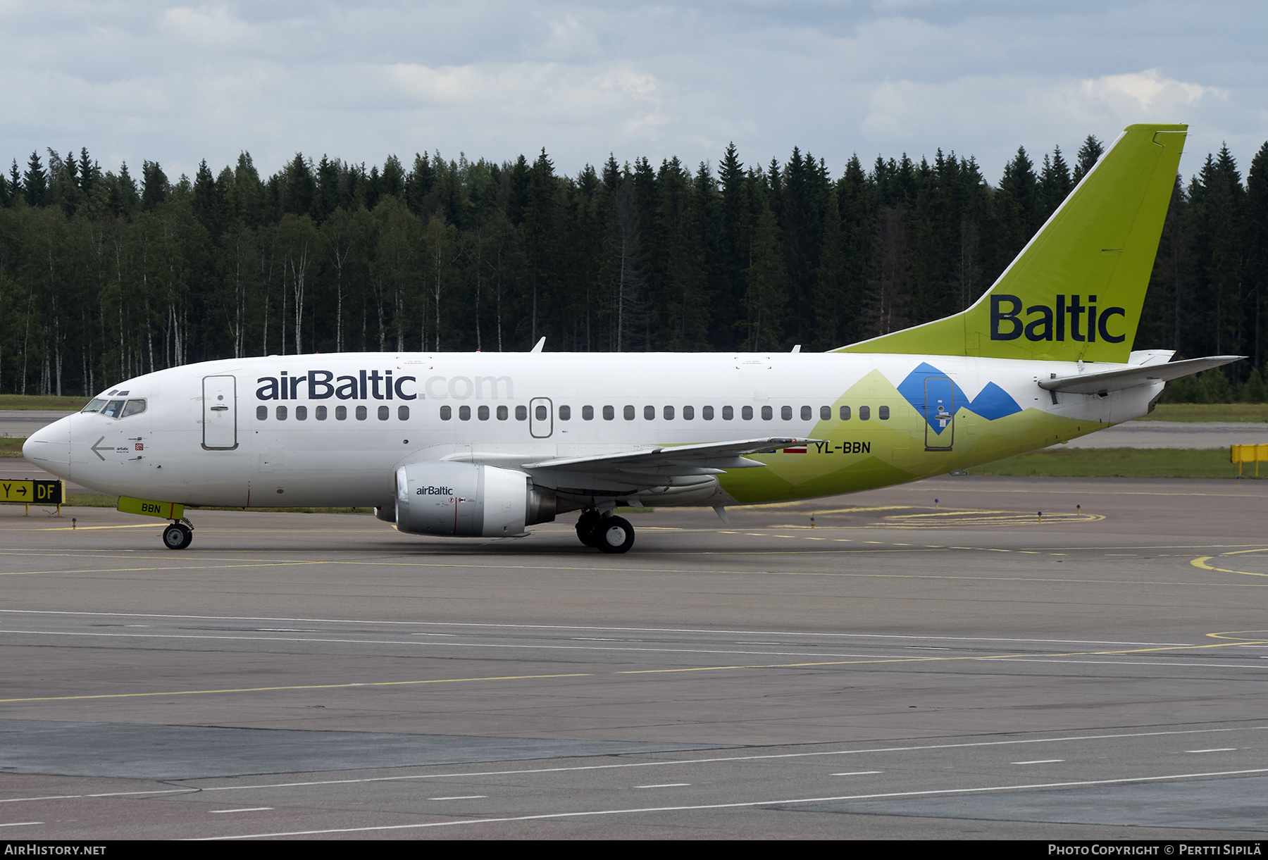 Aircraft Photo of YL-BBN | Boeing 737-522 | AirBaltic | AirHistory.net #291176