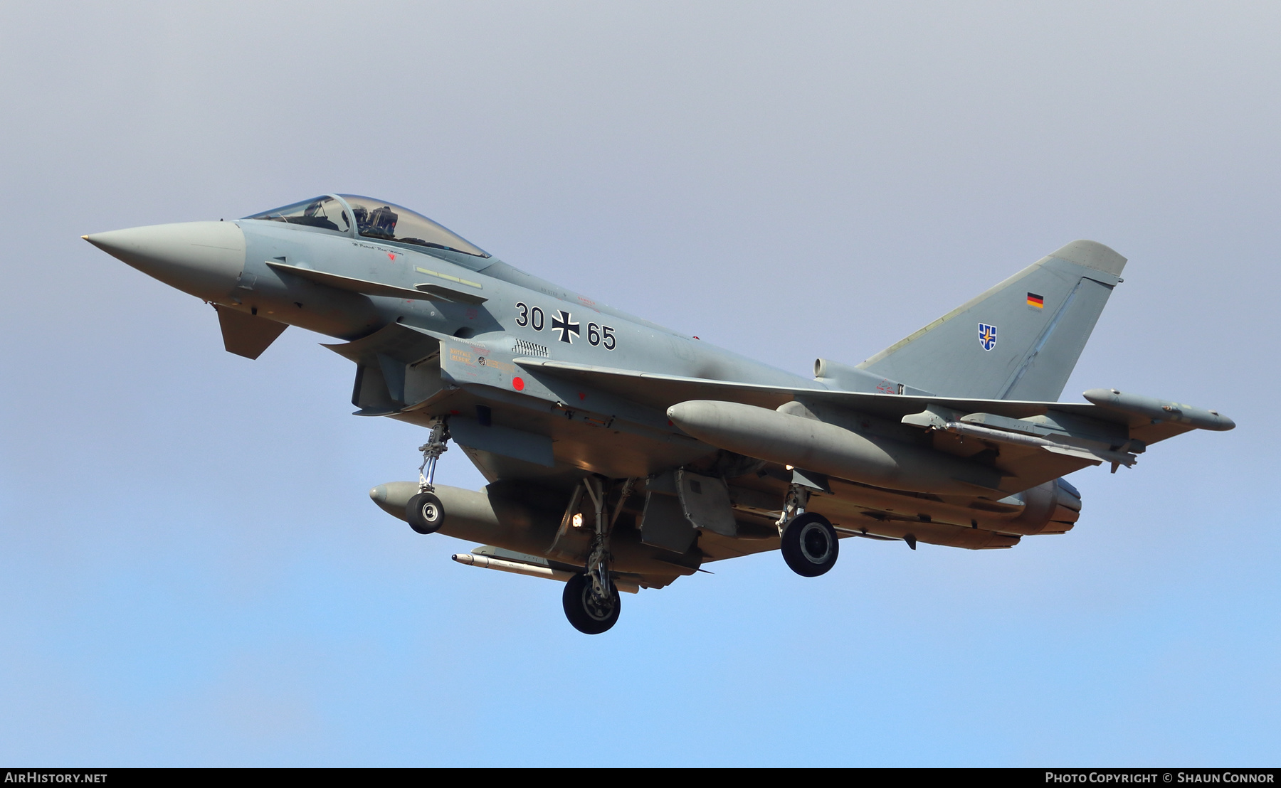 Aircraft Photo of 3065 | Eurofighter EF-2000 Typhoon S | Germany - Air Force | AirHistory.net #291181