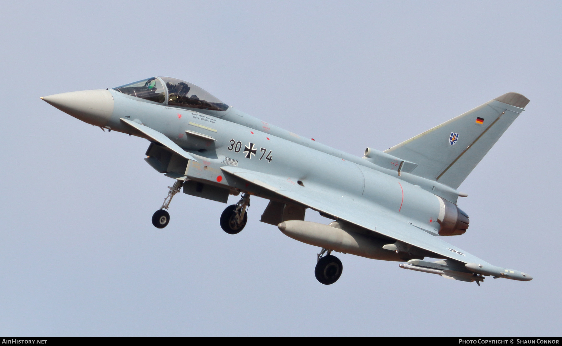 Aircraft Photo of 3074 | Eurofighter EF-2000 Typhoon S | Germany - Air Force | AirHistory.net #291182