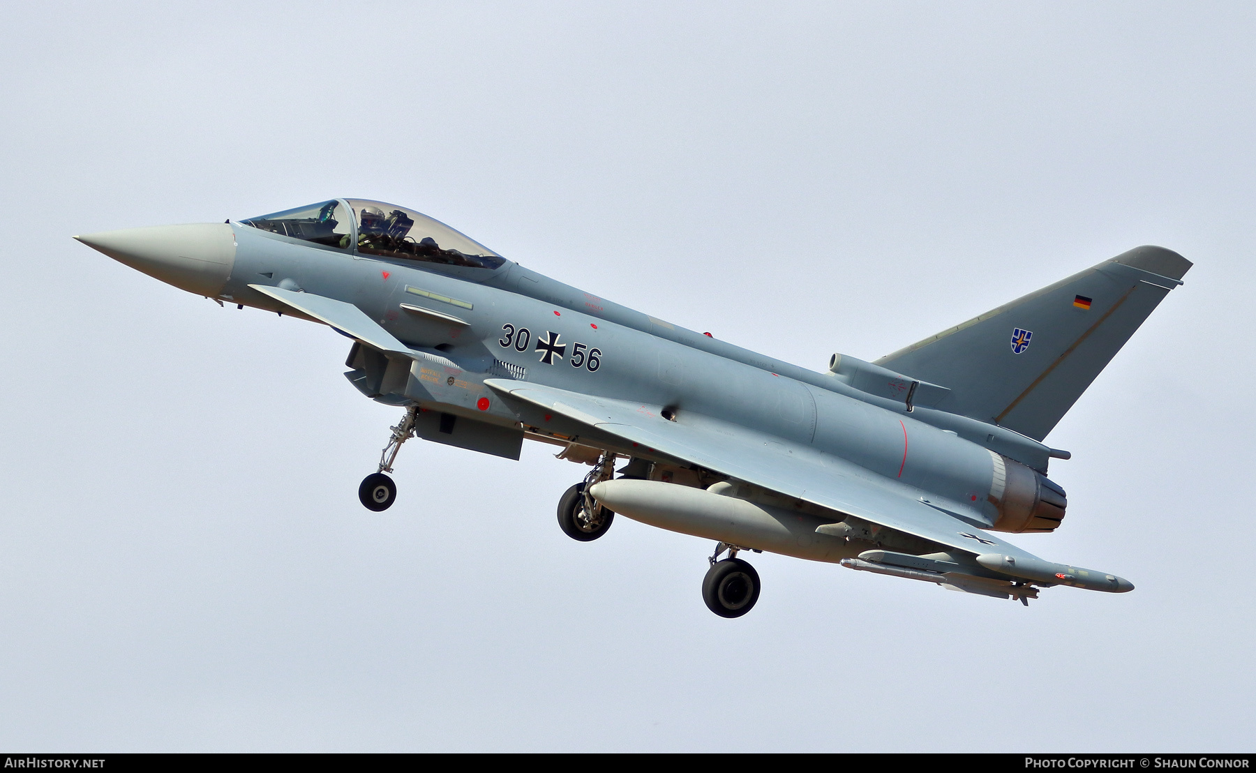 Aircraft Photo of 3056 | Eurofighter EF-2000 Typhoon S | Germany - Air Force | AirHistory.net #291186