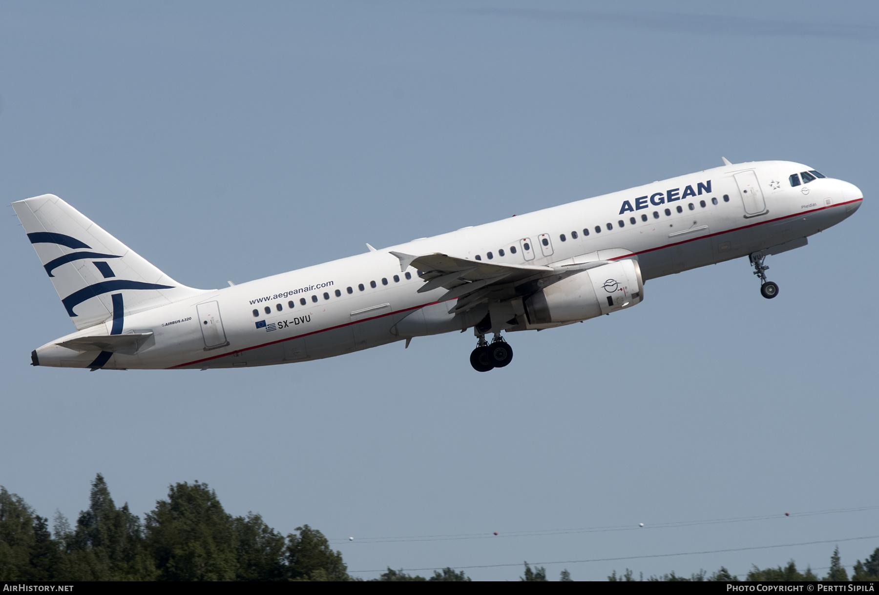 Aircraft Photo of SX-DVU | Airbus A320-232 | Aegean Airlines | AirHistory.net #291203