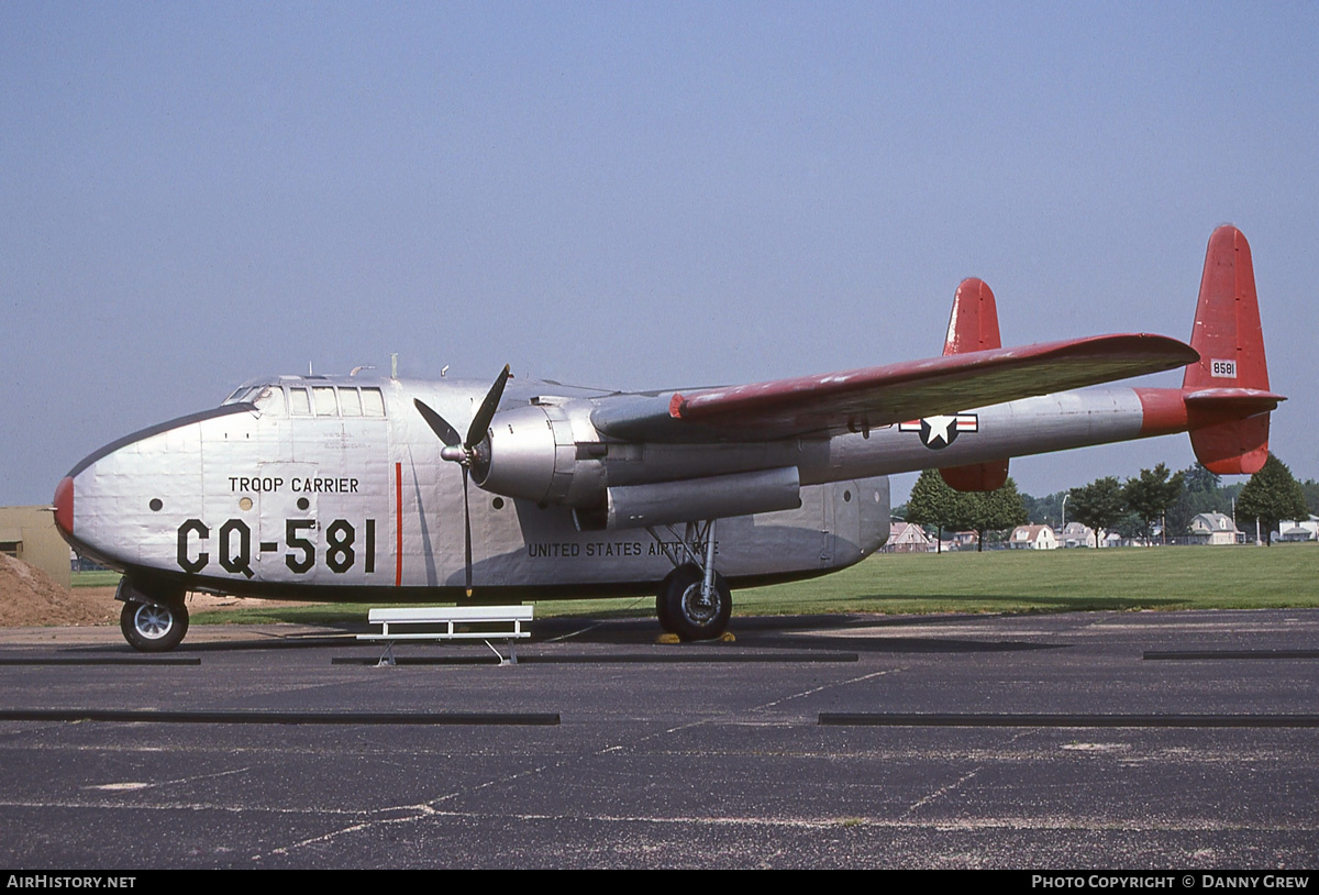 Aircraft Photo of 48-581 / 8581 | Fairchild C-82A Packet | USA - Air Force | AirHistory.net #291205