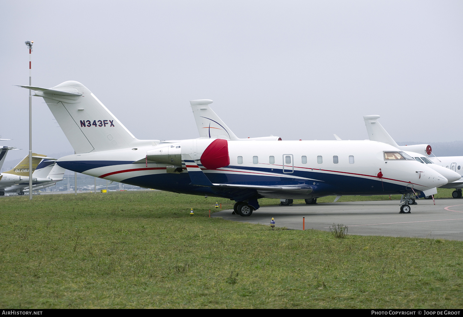 Aircraft Photo of N343FX | Bombardier Challenger 605 (CL-600-2B16) | AirHistory.net #291206