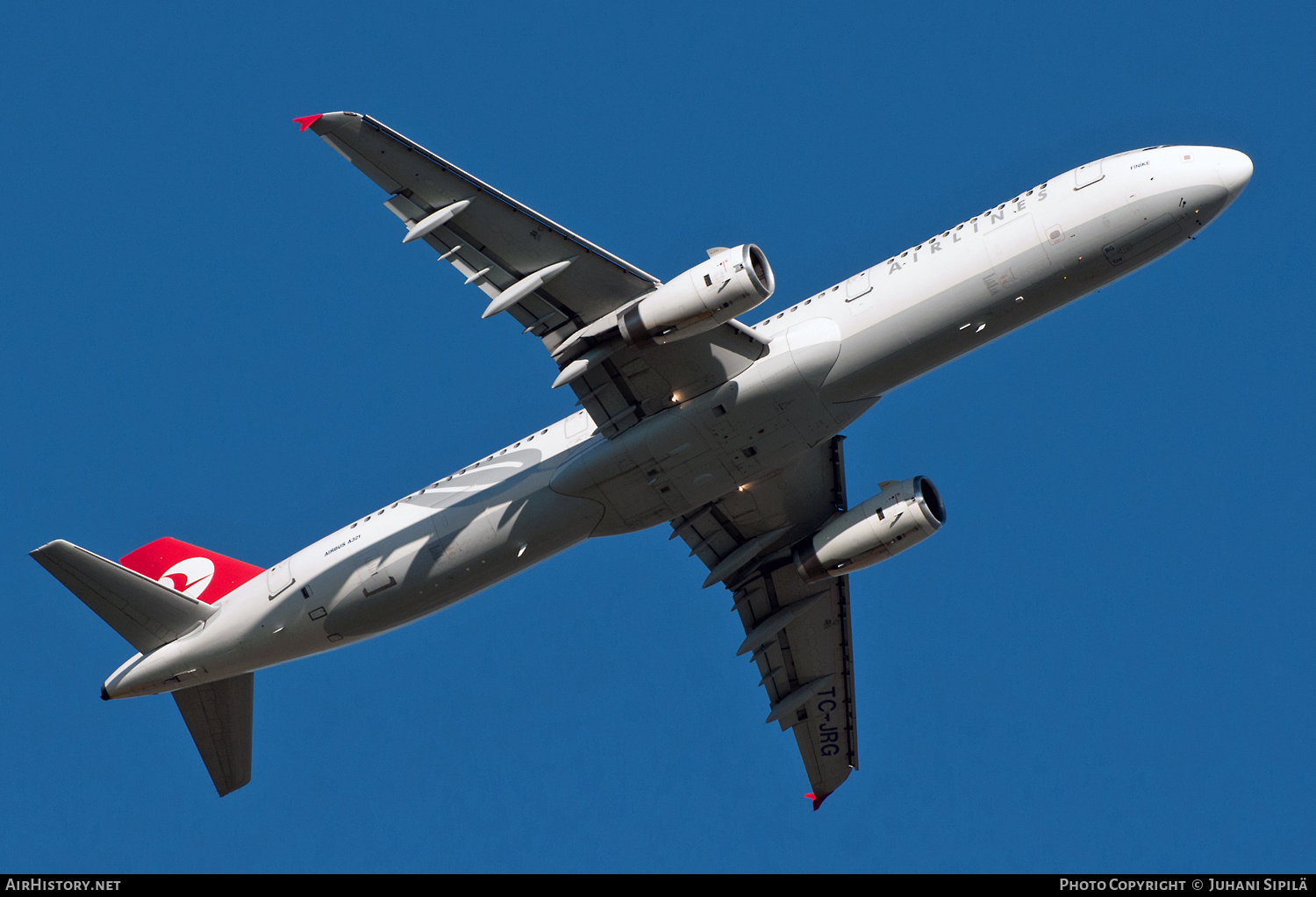 Aircraft Photo of TC-JRG | Airbus A321-231 | Turkish Airlines | AirHistory.net #291213