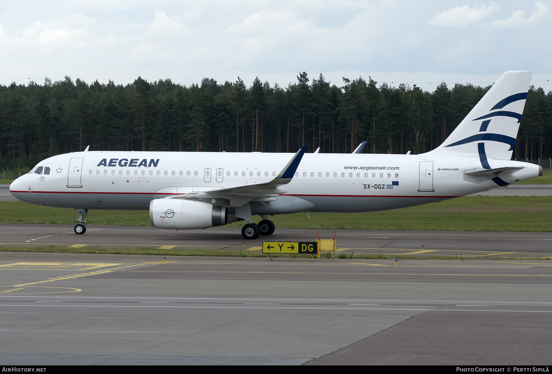 Aircraft Photo of SX-DGZ | Airbus A320-232 | Aegean Airlines | AirHistory.net #291216