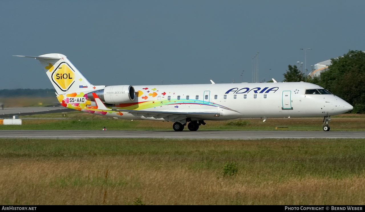 Aircraft Photo of S5-AAD | Bombardier CRJ-200LR (CL-600-2B19) | Adria Airways | AirHistory.net #291227