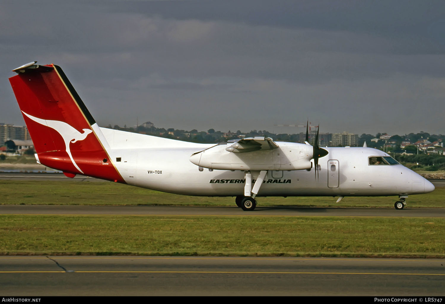 Aircraft Photo of VH-TQX | De Havilland Canada DHC-8-202 Dash 8 | Eastern Australia Airlines | AirHistory.net #291228