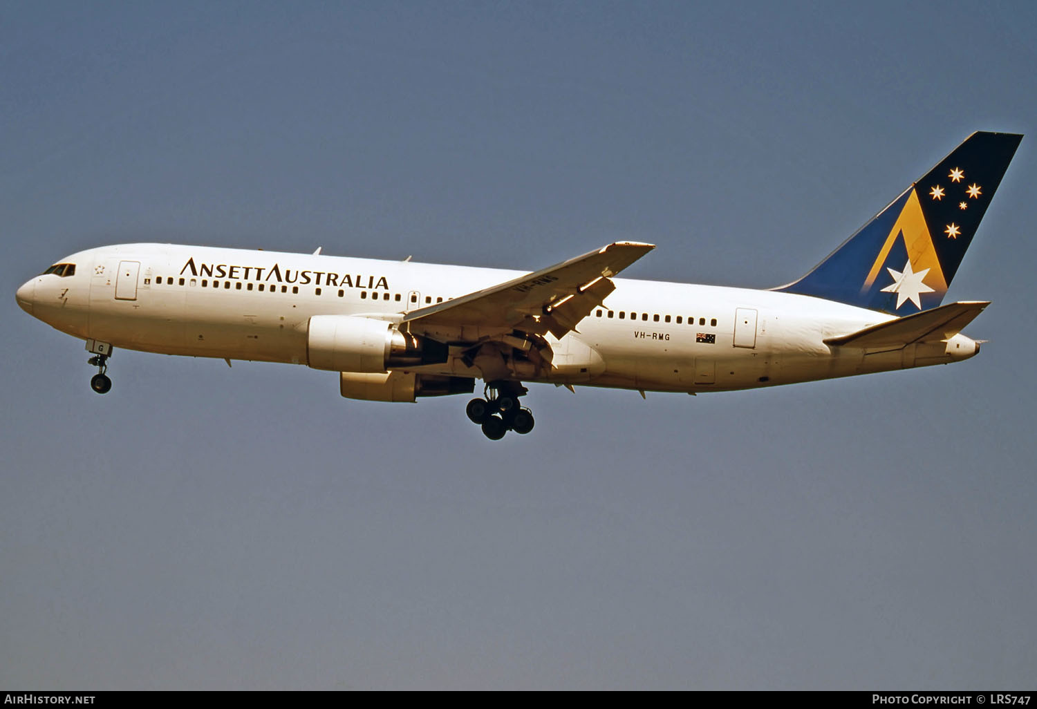 Aircraft Photo of VH-RMG | Boeing 767-277 | Ansett Australia | AirHistory.net #291244