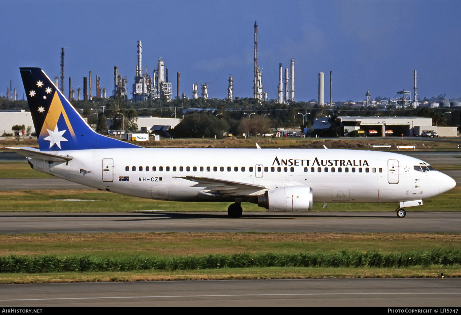 Aircraft Photo of VH-CZW | Boeing 737-33A | Ansett Australia | AirHistory.net #291260