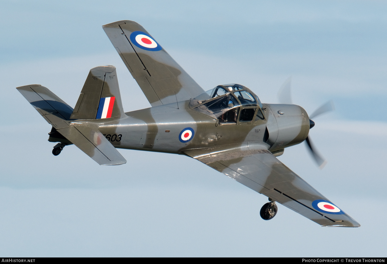 Aircraft Photo of G-KAPW / XF603 | Percival P.56 Provost T1 | UK - Air Force | AirHistory.net #291271