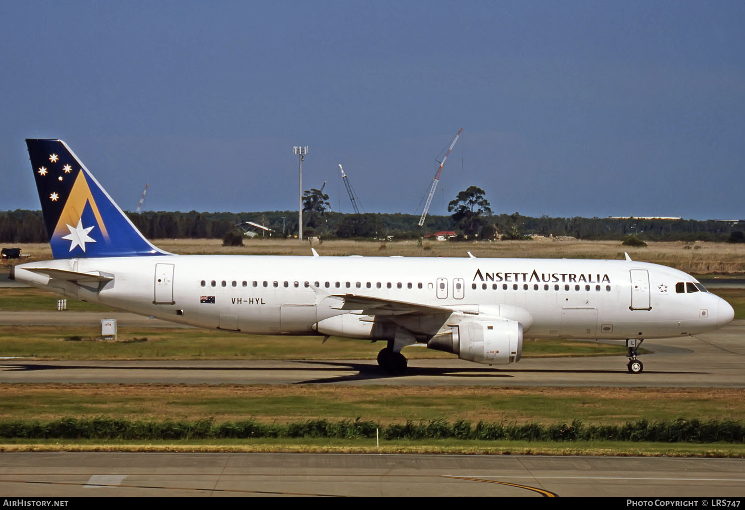 Aircraft Photo of VH-HYL | Airbus A320-211 | Ansett Australia | AirHistory.net #291273