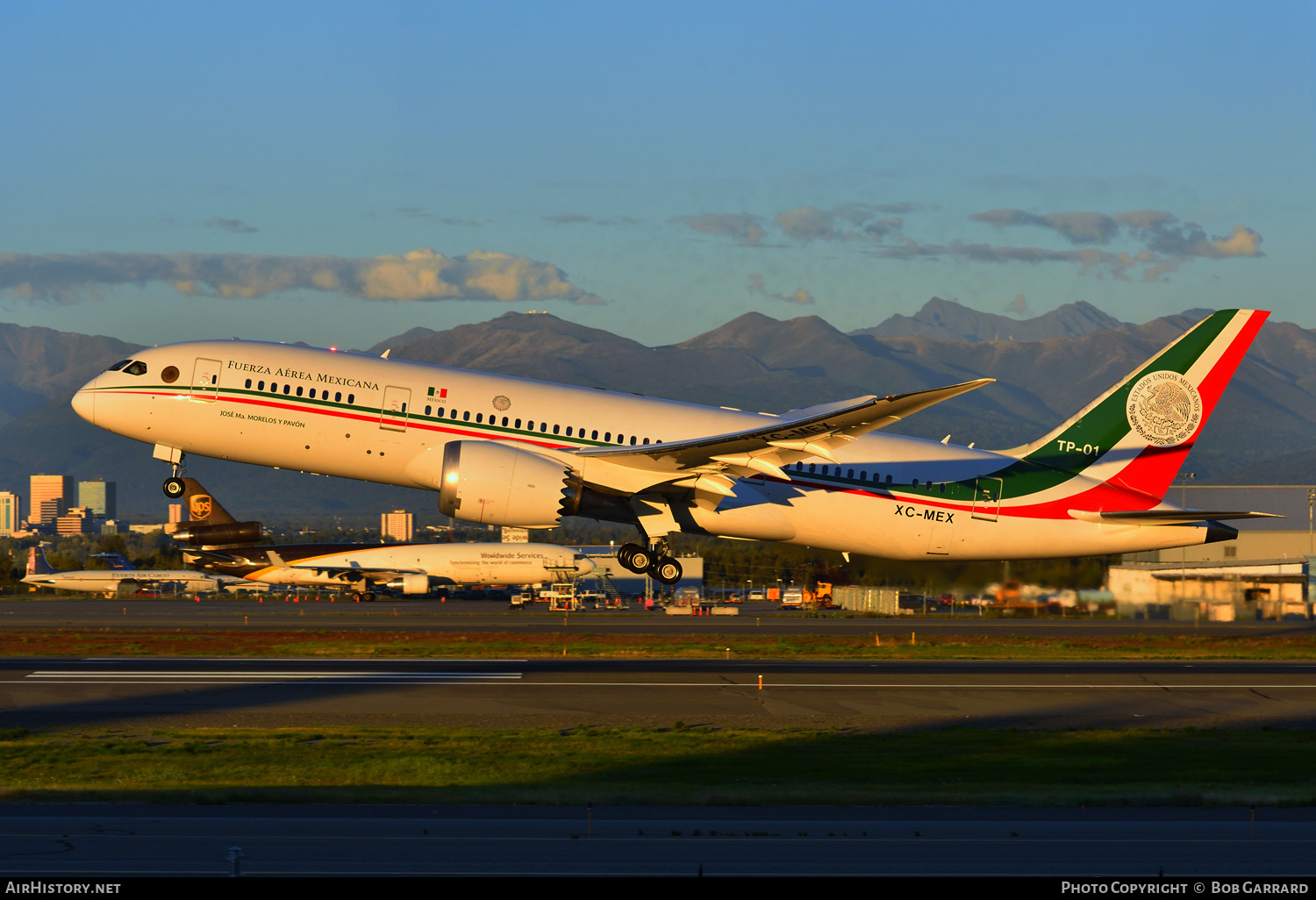 Aircraft Photo of TP-01 / XC-MEX | Boeing 787-8 BBJ | Mexico - Air Force | AirHistory.net #291288