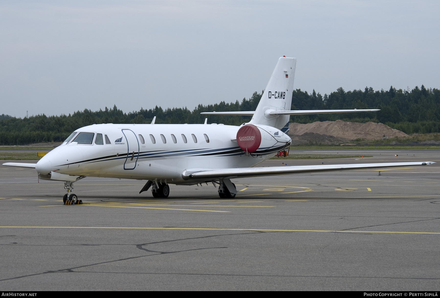 Aircraft Photo of D-CAWB | Cessna 680 Citation Sovereign | Aerowest | AirHistory.net #291310