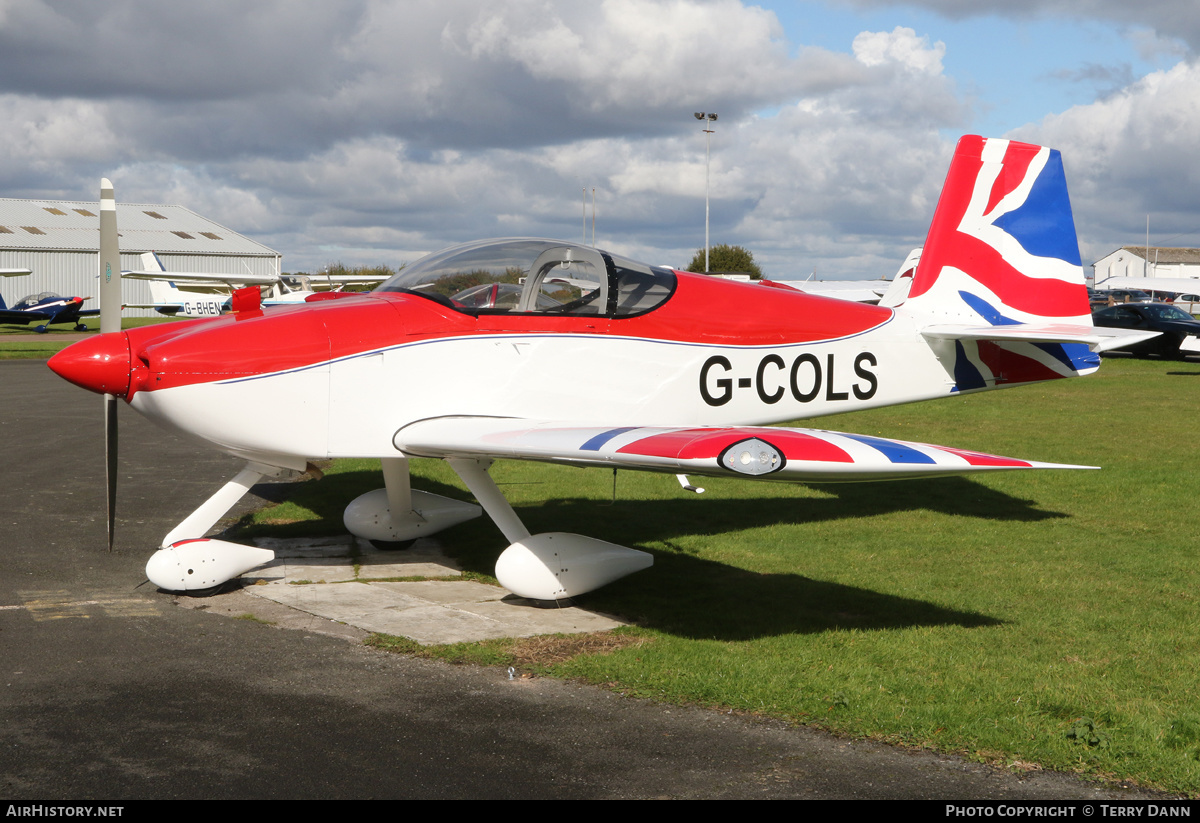 Aircraft Photo of G-COLS | Van's RV-7A | AirHistory.net #291313