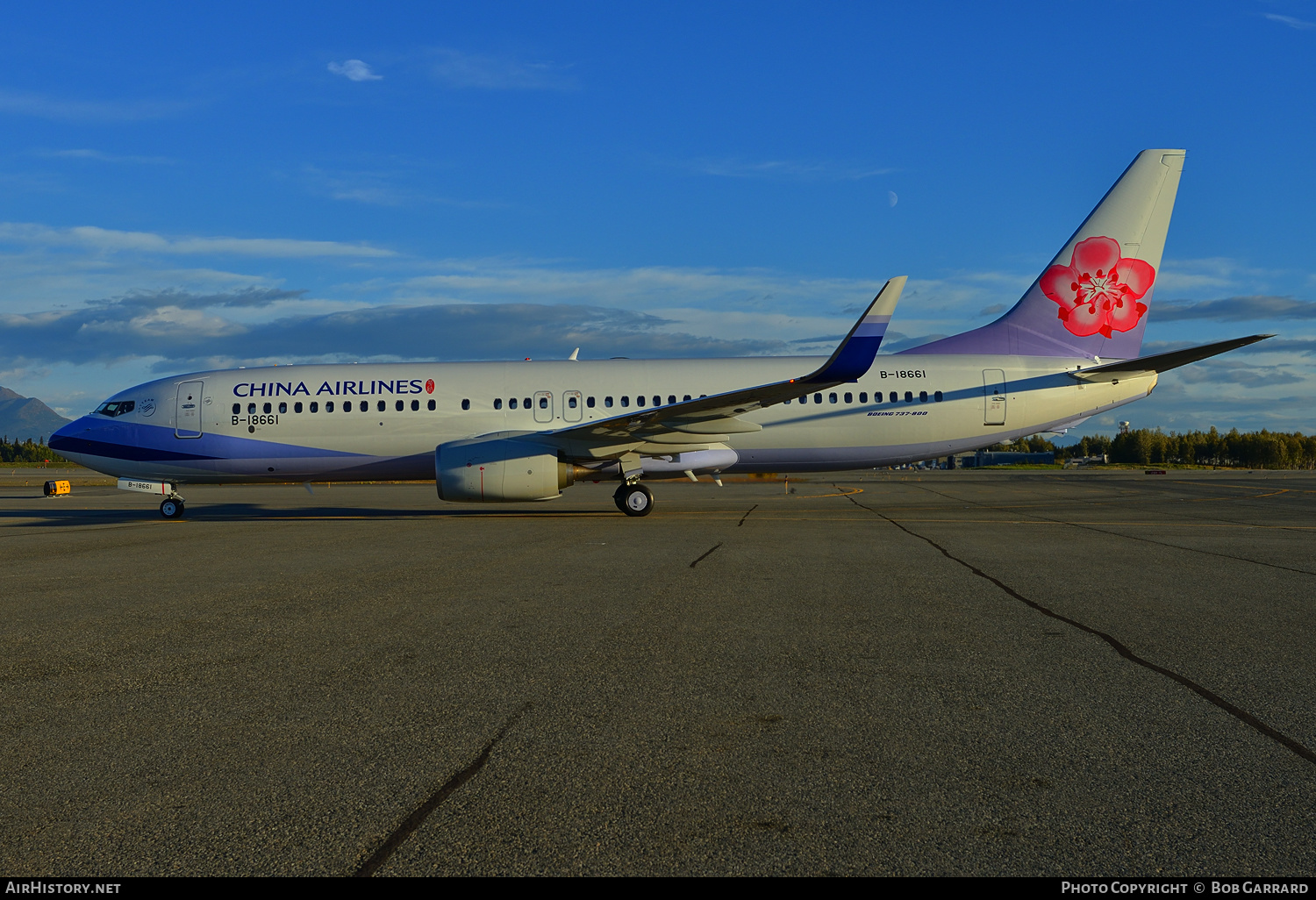 Aircraft Photo of B-18661 | Boeing 737-8AL | China Airlines | AirHistory.net #291332