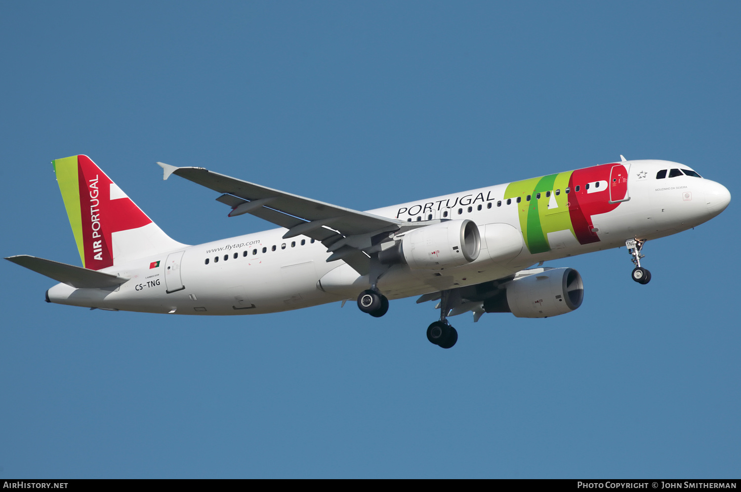 Aircraft Photo of CS-TNG | Airbus A320-214 | TAP Air Portugal | AirHistory.net #291335
