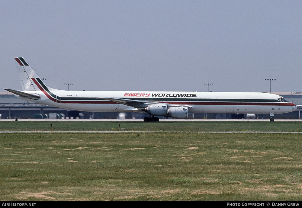 Aircraft Photo of N870TV | McDonnell Douglas DC-8-73CF | Emery Worldwide | AirHistory.net #291343