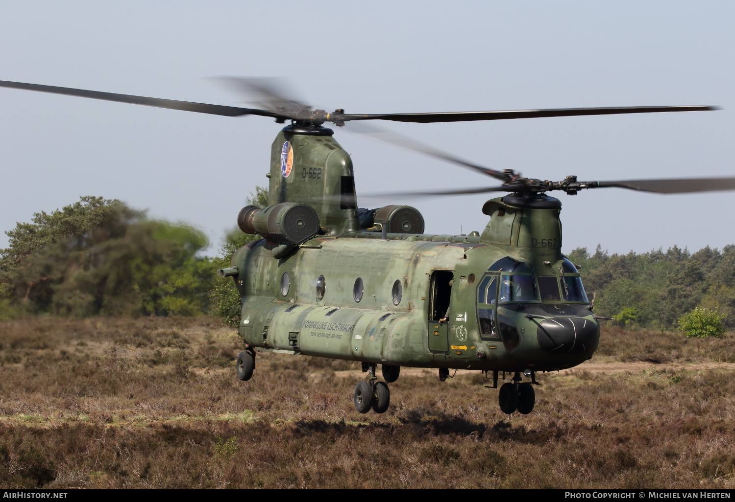 Aircraft Photo of D-662 | Boeing CH-47D Chinook (414) | Netherlands - Air Force | AirHistory.net #291348
